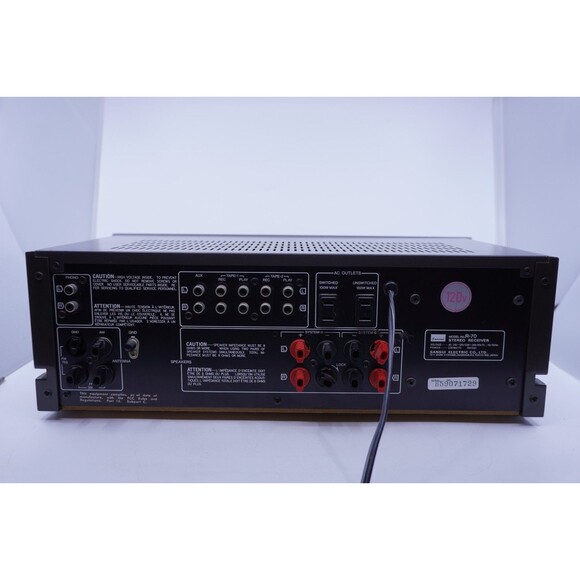 Vintage Sansui R-70 65W Stereo Hi-Fi-Receiver Tested Working Audio Equipment - Picture 6 of 10